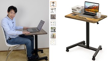 Rolling Sit Stand Desk Review from MPETAPT
