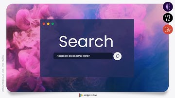 Search Intro Promo Video  - After Effects Template