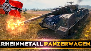 Rheinmetall Panzerwagen • 24.5K Assist Damage • Wot Gameplay