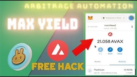 AVAX - Avalanche: How to setup a Multi DEX arbitrage attack using solidity