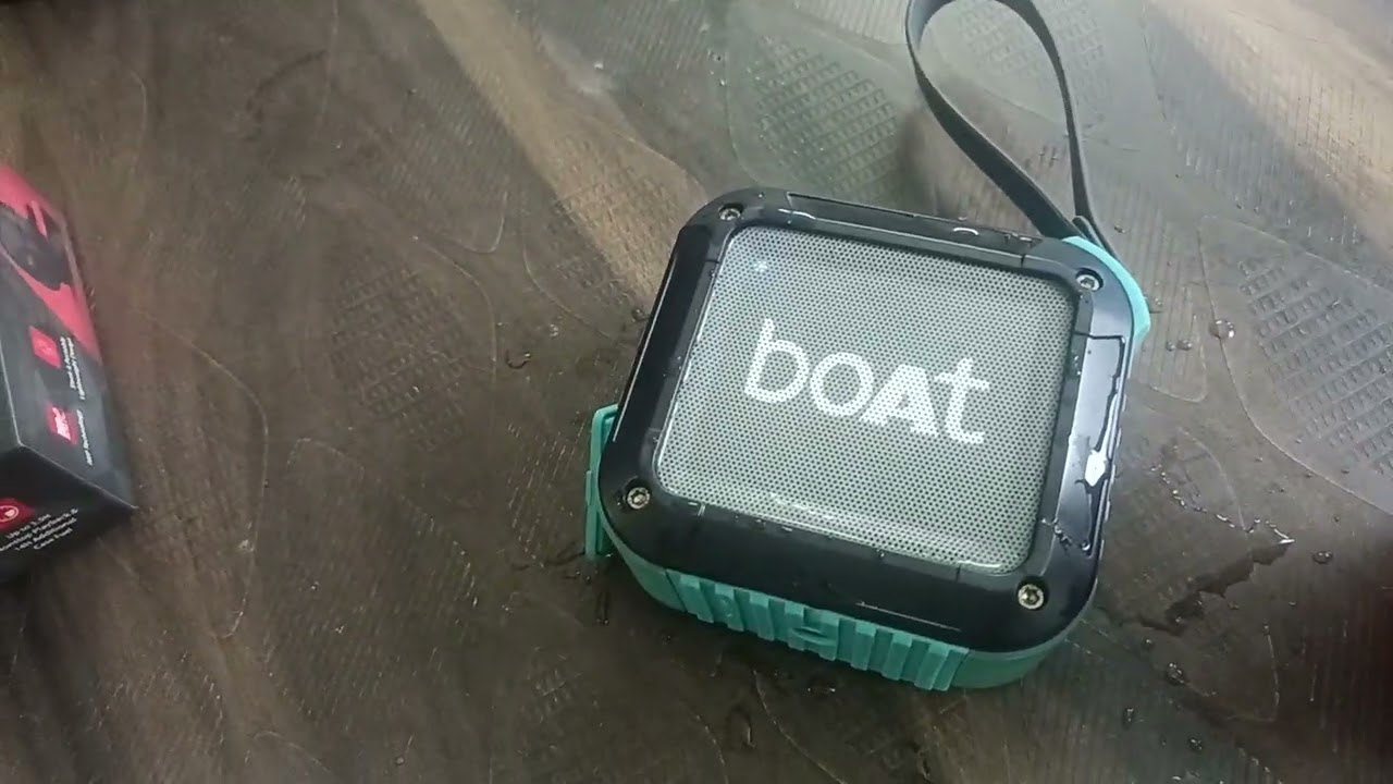 BOAT STONE 200 REAL WATER TEST!IPX6 CERTIFICATION