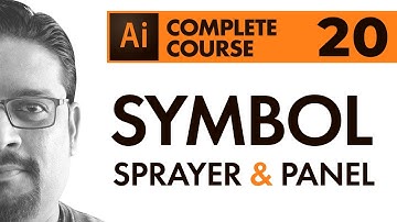 Symbol Sprayer + Symbol Panel / Adobe Illustrator CC #20 / Graphic Design Hindi