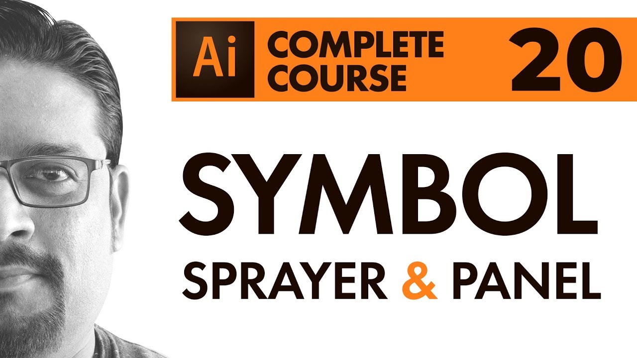 Symbol Sprayer + Symbol Panel / Adobe Illustrator CC #20 / Graphic Design Hindi - YouTube