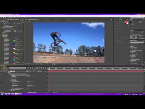 After Effects Tutorial - Advanced Twixtor Using Track points PT.1