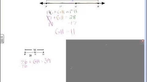 Geometry 1.5 Segments and their Measures