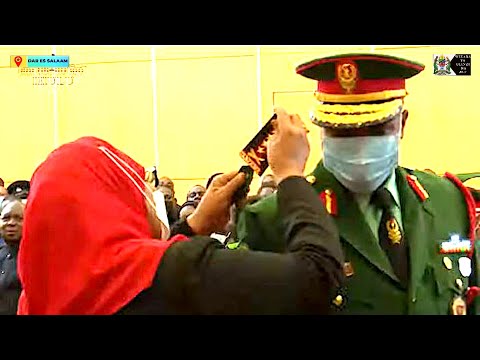 UAPISHO Jionee Tukio La Kuapishwa Mkuu Wa Majeshi Jacobo Mkunda Na Mnadhimu Mkuu Wa Jeshi 