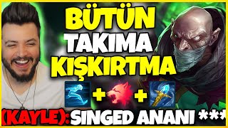 Support Singed İle Kışkırtma  İnvade İle Başlayıp Maç Boyu Adamları Kışkırttık