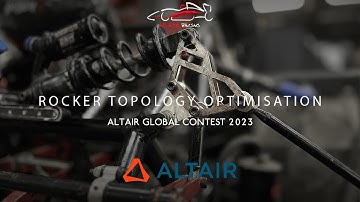Altair Global Contest 2023 - Topology Optimization of Rocker - Team Veloce Racing India
