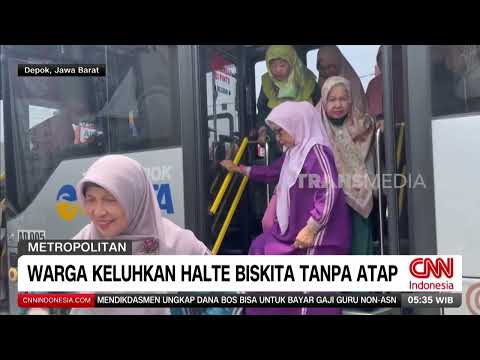 Warga Keluhkan Halte Biskita Tanpa Atap | REDAKSI PAGI (24/09/26)