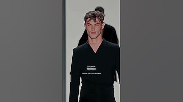 He is so Slay💅🏼✨💕 Kit Butler❤️✨ #kitbutler #supermodel #fashion #catwalk
