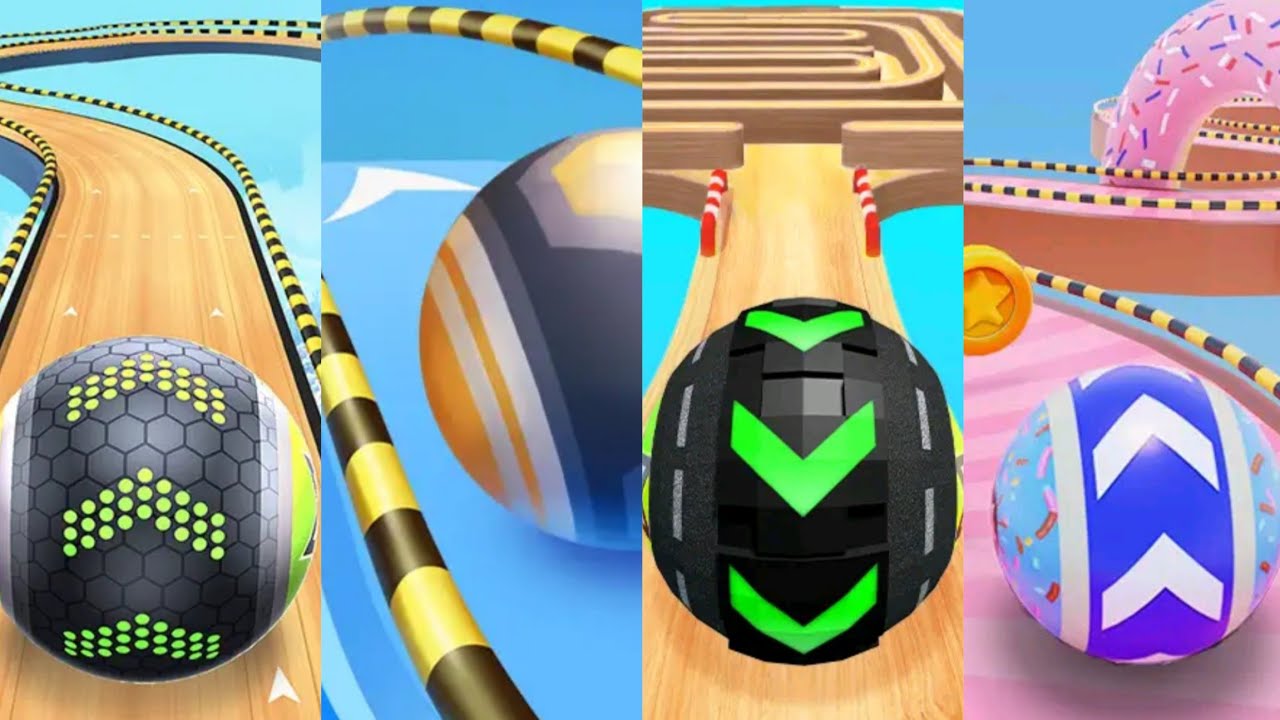 Going Balls Funny Fails VS Action Balls, Rolling Balls Sky Escape,Candy Ball Run Walkthrough 446