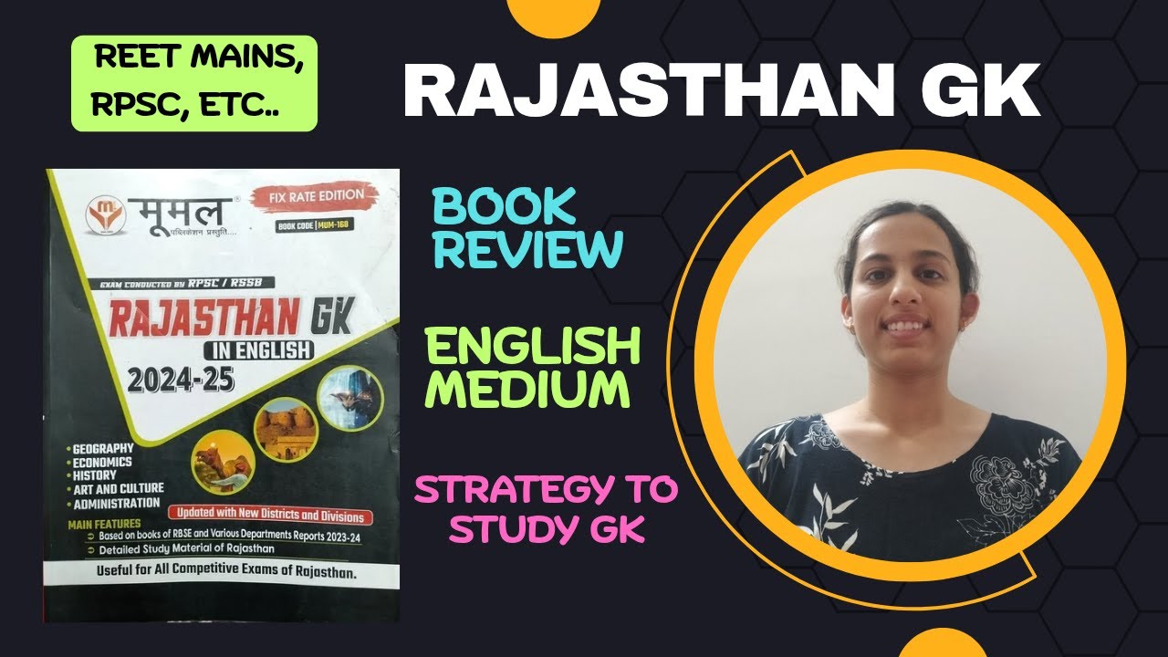 Rajasthan GK Book Review 📚(English Medium) | End Moment Strategy 🔥🎯 