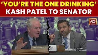 Kash Patel Explodes In Senate Clash Over Drinking Allegations