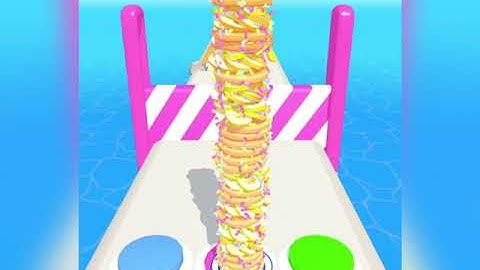 Pancake Run Games All Levels Walkthrough Gameplay iOS,Android Cake Runner New Level PKMR4F