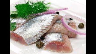 How to salt herring / mackerel at home delicious Pickled herring Herring in spicy brine