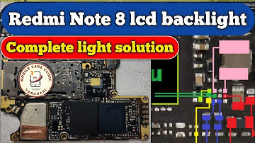 Redmi note 8 lcd backlight complete ways || redmi note 8 lcd light ways | note 8 lcd light full ways
