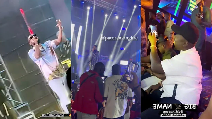 AdekunleGold, Obi Cubana, Phyno & Others Storm Patoranking Concert Abuja, Made Money Rain
