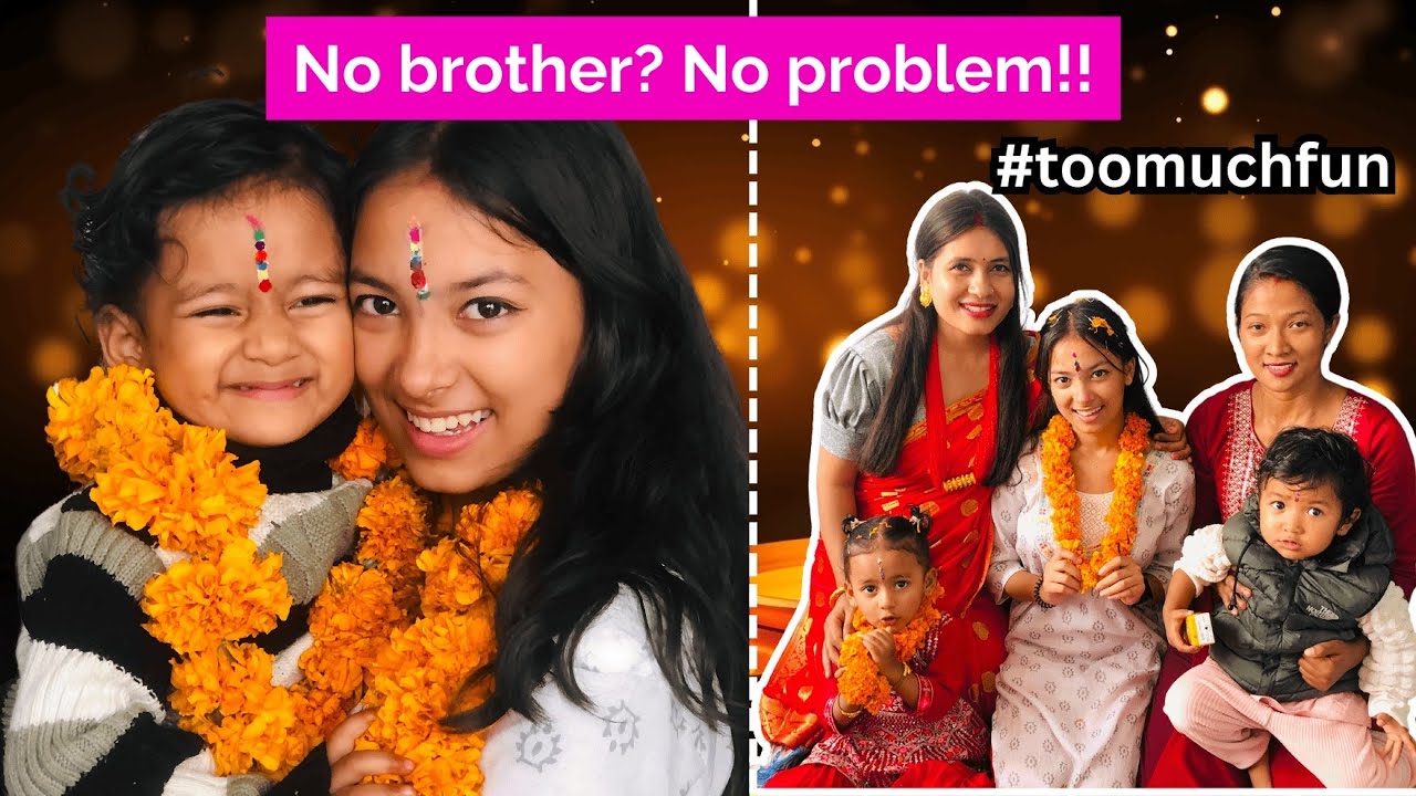 दिदी बहिनीको भाइटिका | Sisters celebrating Bhai Tika | Tihar | Nepal