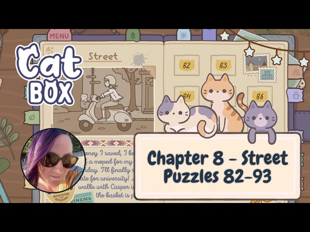 Cat Box: Street - Puzzles 82-93 - All Solutions