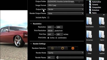 Tutorial: SOLIDWORKS Visualize: Output