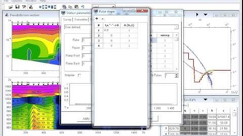 Editing of current pulse shape in ZondTEM1d