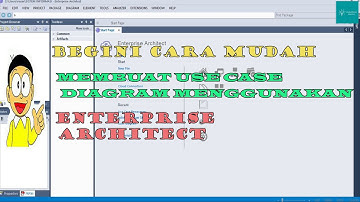 Membuat Use Case Diagram SiAkad II Menggunakan Aplikasi Enterprise Architect  #UseCaseDiagram