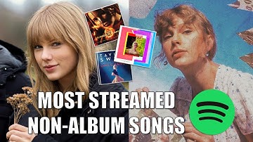 Taylor Swift Most Streamed Non-Album Songs | Features, Soundtracks & More