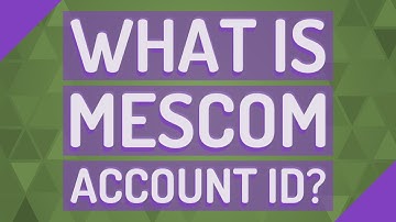 What is mescom account ID?