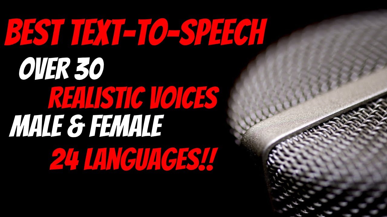 speech to text voices