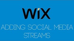 Adding Social Media Feeds In Wix - Wix -.com Tutorial - Wix Tutorials For Beginners 