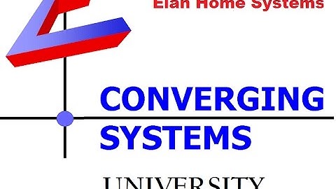 Elan Home Systems installation with Converging Systems LED and motor control products
