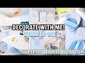 NEW!🌻 SUMMER HOME REFRESH! DECORATE WITH ME! | HOME DECOR IDEAS 2021! Alexandra Beuter