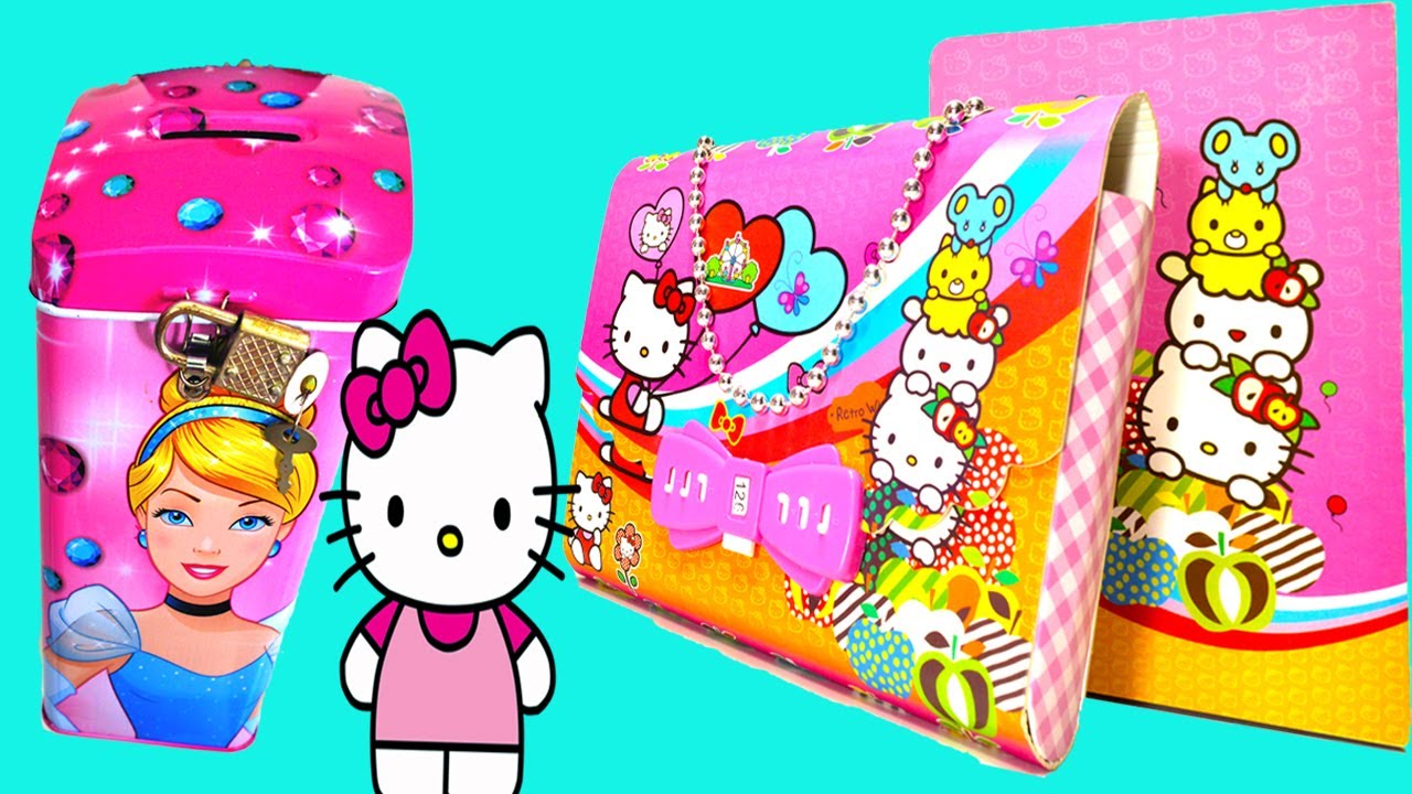 Hello Kitty Friendship Diary With Password Feature 