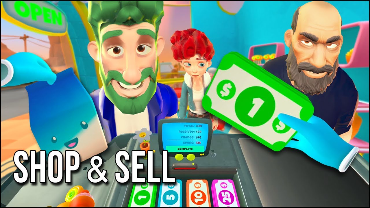 Shop & Sell | Running My Own Supermarket Goes Wrong Almost Immediately