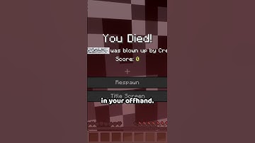 Always use shields in Minecraft! 🛡️ #shorts