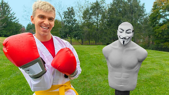 GAME MASTER TRAINING TO REVEAL TRUE IDENTITY in THE SHARER FAMILY BACKYARD!!