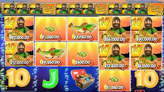 BIG BASS HOLD AND SPINNER FREE SPINS - 10X MULTIPLIER EPIC WIN - BONUS BUY ONLINE CASINO ONLINE SLOT screenshot 4