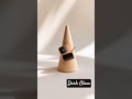 Black Raw Tourmaline Ring | 18K Gold Adjustable Crystal Ring | Statement Jewelry for Women