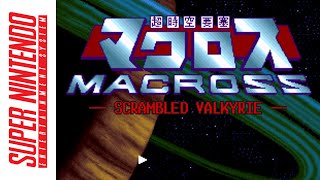 [SNES] Choujikuu Yousai Macross: Scrambled Valkyrie (1993) Longplay