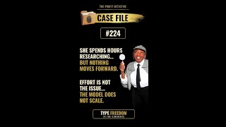 THE PROFIT DETECTIVE CASE FILES