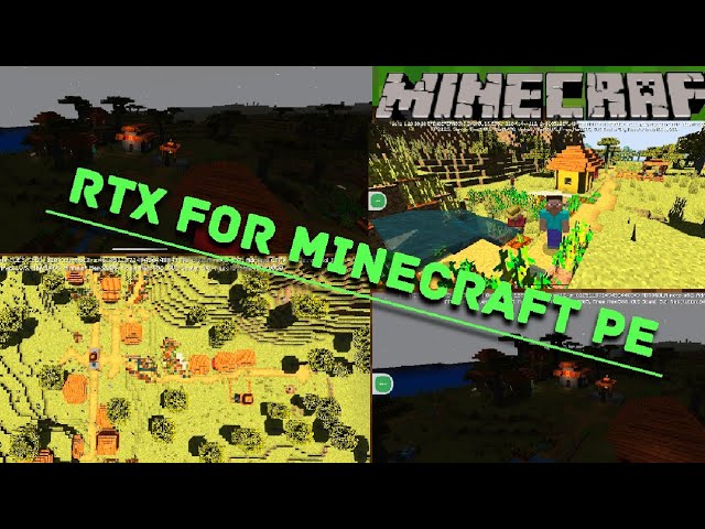 COMO EU ATIVEI O MODO RAY TRACING no MINECRAFT PE 1.20?(minecraft pe com  RTX ON!!) 