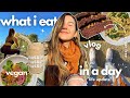 *VLOG*  day in the life + what I eat in a day ( life update + easy vegan meals & dessert )