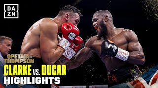 Cheavon Clarke vs. Vasil Ducar | Fight Highlights