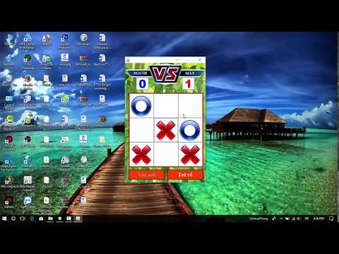 Video [HD] Demo Game TicTacToe Với Giải Thuật Minimax - youtube