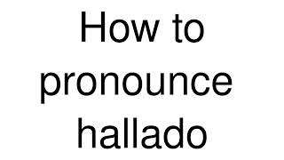 How to Pronounce 