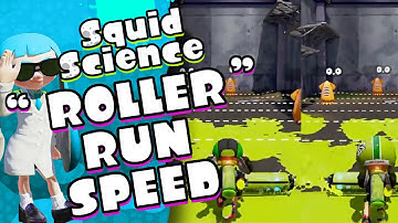 Roller Weapon with Run Speed Up Ability Splatoon Squid Science Nintendome