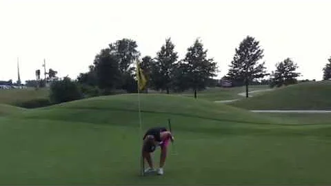 Mom (Debbie singleton) got her second hole in one