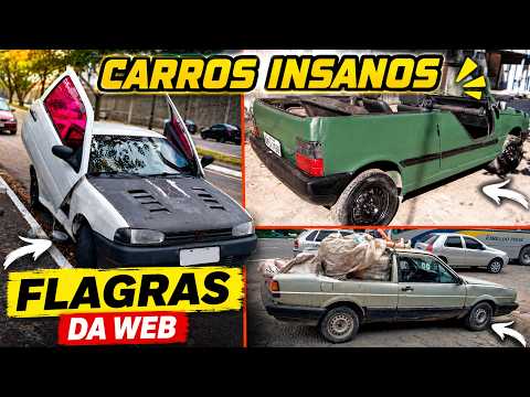 CARROS BIZARROS E INSANOS!!! Flagras da Web #35