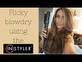 EASY AT HOME FLICKY BLOW DRY | USING THE INSTYLER | CIARA LEGGE-BEALE