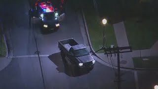 Driver in custody after leading police on slow-speed pursuit in West LA